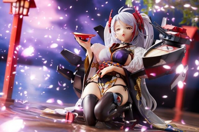 『アズールレーン』「プリンツ・オイゲン」が1/7スケールフィギュアになって登場！豪華絢爛たる「百花繚乱」スキンを忠実に再現