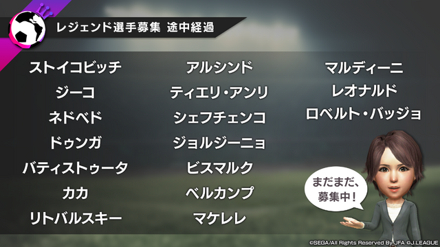 サカつく Rtw 12月21日生放送まとめ 3以上確定チケット と 回復ドリンク 中 のプレゼントも 8枚目の写真 画像 インサイド