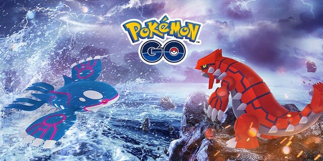 『ポケモン GO』イオンで「時間指定！伝説レイドバトルウィーク」が18時より開催―「カイオーガ」「グラードン」ゲットの大チャンス！