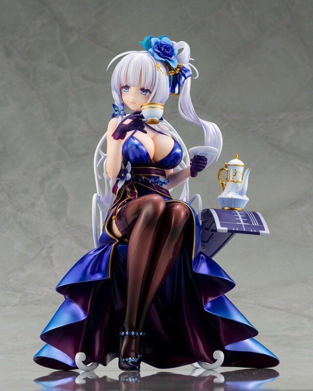 『アズールレーン』「イラストリアス」が1/7スケールフィギュアになって登場！「終わらないお茶会」スキンを忠実に再現