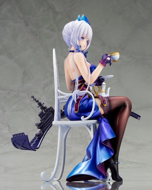 『アズールレーン』「イラストリアス」が1/7スケールフィギュアになって登場！「終わらないお茶会」スキンを忠実に再現