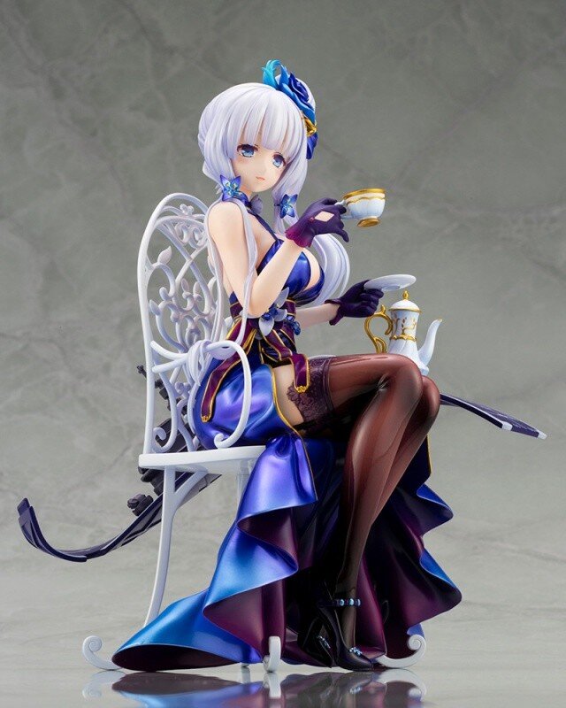 アズールレーン イラストリアス が1 7スケールフィギュアになって登場 終わらないお茶会 スキンを忠実に再現 11枚目の写真 画像 インサイド