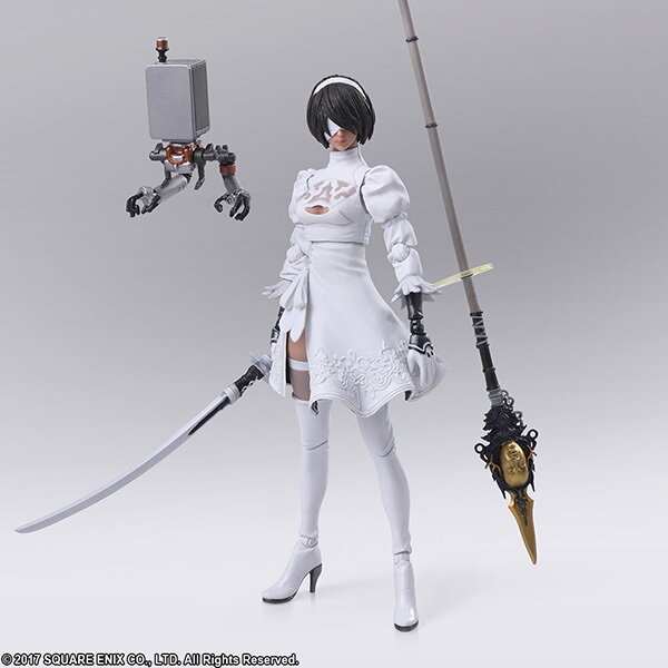 NieR:Automata』新カラーリングの「2B」がブリングアーツに登場 NieR:Automata』新カラーリングの「2B」がブリングアーツに登場