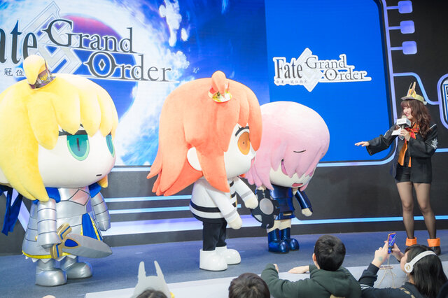 『FGO』ブースはファンとの距離が近い体験型！麗しきコスプレイヤーに愛らしい着ぐるみも【台北ゲームショウ2019】