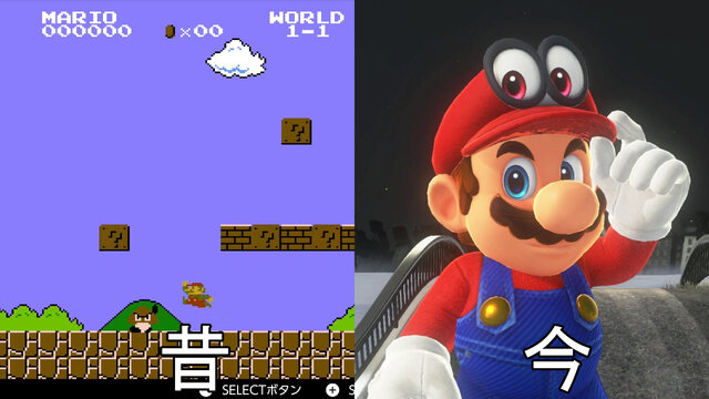 任天堂のキャラクター、今と昔で見た目がぜんぜん違う!?マリオやカービィの歴史を画像で振り返る