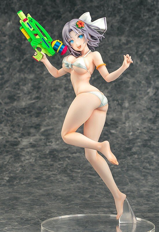 『閃乱カグラ PEACH BEACH SPLASH』より「雪泉」がフィギュア化―白いビキニ姿が眩しい！