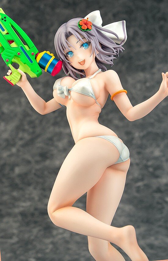 『閃乱カグラ PEACH BEACH SPLASH』より「雪泉」がフィギュア化―白いビキニ姿が眩しい！