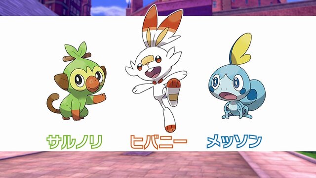 ポケモン ソード シールド 最初に選ぶ御三家はだれにする 結果発表 人気はみずタイプの メッソン アンケート インサイド