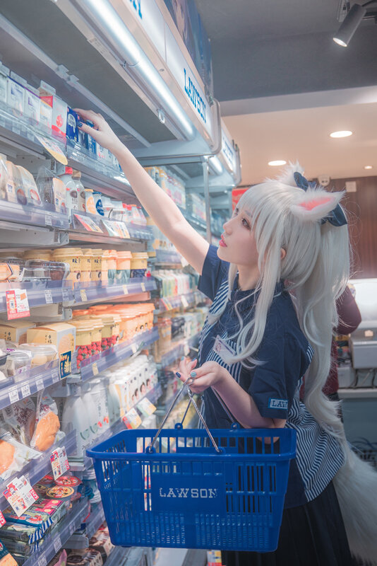 『アズールレーン』夕立(ローソンコラボver.)