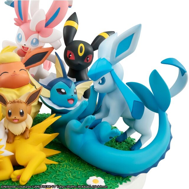 ポケモン イーブイを始めとする ブイズ 9匹が勢揃いでフィギュア化 360度どこから見てもカワイイ 4枚目の写真 画像 インサイド