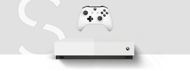 ディスクレスの新型「Xbox One S All-Digital Edition」海外向けに発表！