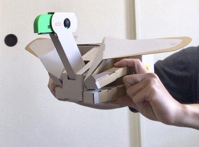 【吉田輝和の絵日記】『Nintendo Labo Toy-Con 04: VR Kit』VR空間で、ゾウの鼻で絵を描き、鳥になって空を飛ぶ！