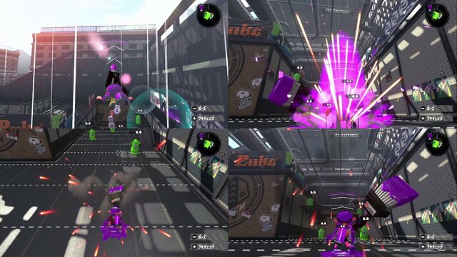 スプラトゥーン2 Ver 4 7 0の変更点を比較画像でチェック シューターはメイン性能を上げるなら1 0以上は必要かも 2ページ目 インサイド