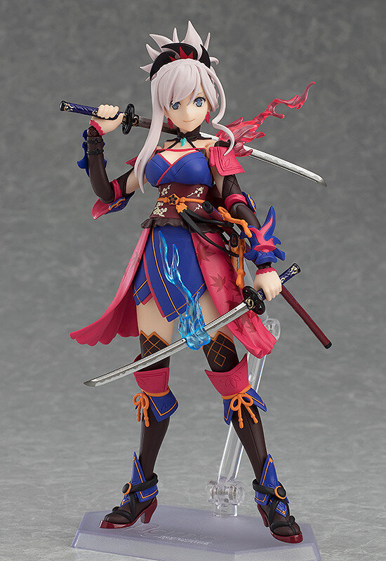 Fgo セイバー 宮本武蔵がfigmaになって登場 付属パーツには大好物の