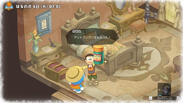 『ドラえもん のび太の牧場物語』どんなひみつ道具が出るの？ のび太は朝6時に起きられるの？─体験版で気になったポイント7選