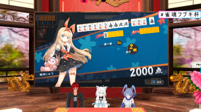 白上フブキ杯リアルタイムレポート―バーチャル界最強雀士の誕生を見届けろ！