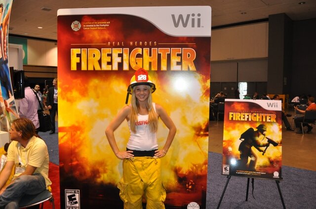 【E3 2009】Wiiリモコンで火災を鎮火せよ！『ファイアーファイター』プレイレポート