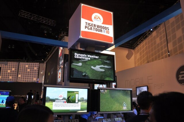 【E3 2009】MotionPlusで自由自在なゴルフ『タイガーウッズPGAツアー10』プレイレポート