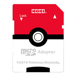 『ポケモン』デザインのスイッチ向けmicroSDカード発表！アダプターもカワイイ…