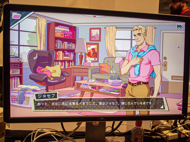 ダディ恋愛アドベンチャー Dream Daddy 日本語版プレイレポ Bitsummit 7 Spirits インサイド