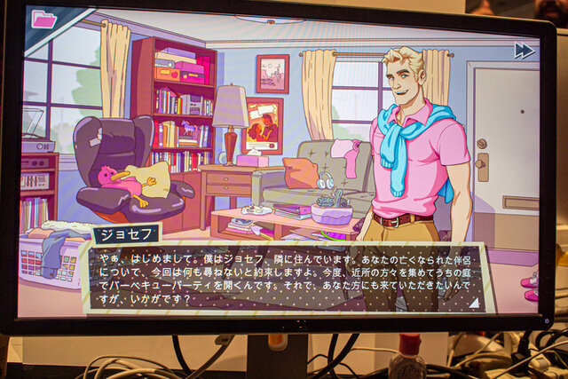 ダディ恋愛アドベンチャー Dream Daddy 日本語版プレイレポ Bitsummit 7 Spirits インサイド