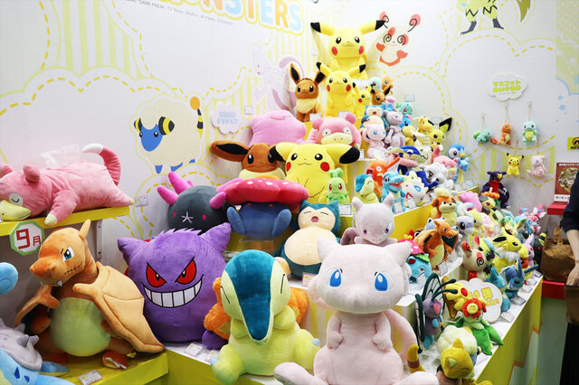 『ポケモン』ぬいぐるみが盛りだくさん！「名探偵ピカチュウ」も！【おもちゃショー2019】