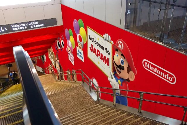 成田空港に任天堂のゲーム体験スペース「Nintendo Check In」が6月29日オープン！到着通路ではマリオ達がお出迎え