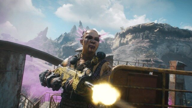 【吉田輝和の絵日記】オープンワールド世紀末系FPS『RAGE 2』武器×特殊能力＝無限大の殺害方法！