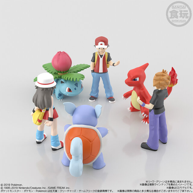 ポケモンやトレーナーを1 スケールで表現した新作フィギュアが登場 指先サイズのイーブイから両手いっぱいのフシギバナまで勢揃い 5枚目の写真 画像 インサイド