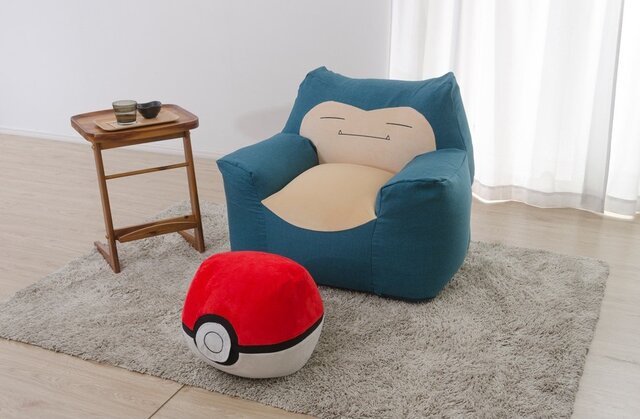 ポケモン あの カビゴン がビーズソファになって登場 もっちり包まれる感覚からトレーナーは逃れられない インサイド