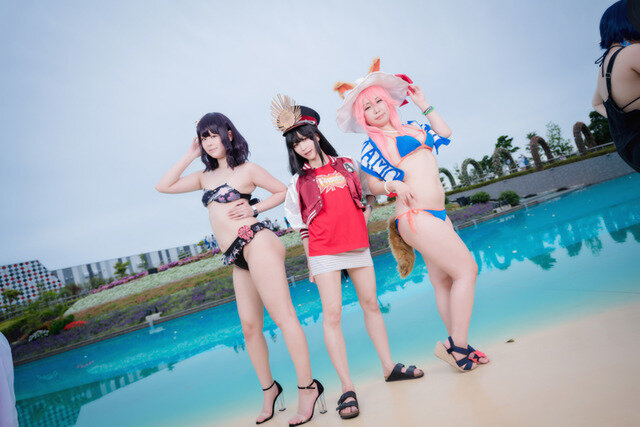【コスプレ】冴えカノ、FGOほか人気キャラ目白押し!「ラグコス2019」水着美女レイヤーまとめ(前編)【写真129枚】