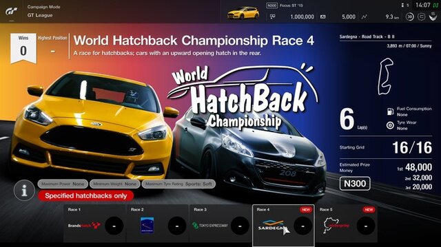 グランツーリスモsport 7月アップデート配信 5台の新規車種を追加など インサイド