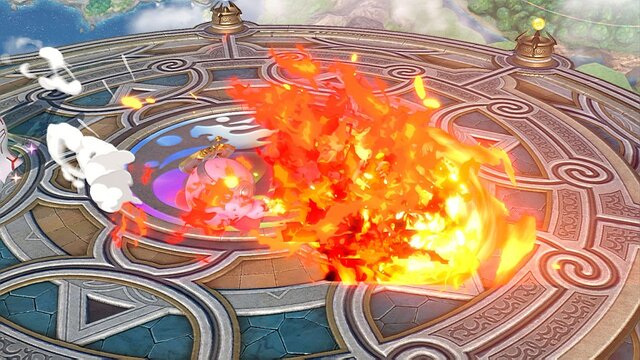 『スマブラSP』勇者実装で“ロト装備のカービィ”誕生！ コピー能力のかけ声が「めらぞーま！」な感じで可愛い