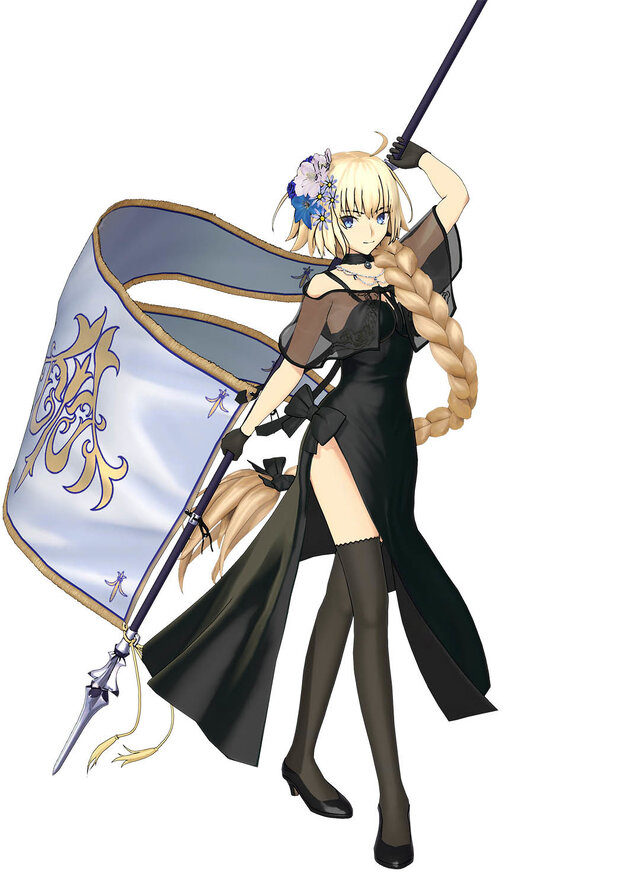 Fgo アーケード サーヴァントの全身の見た目を変更できる 総身霊衣 登場 ジャンヌが黒いドレスを纏って戦場へ インサイド