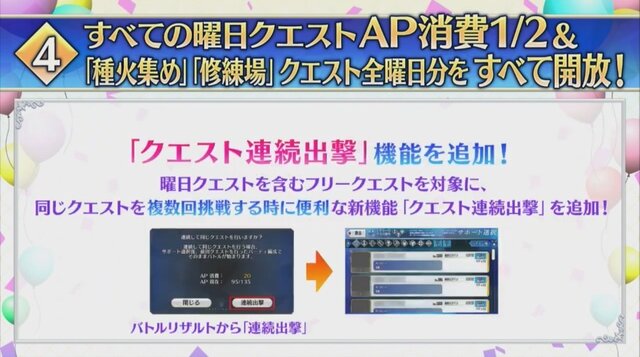 Fgo 4周年記念が豪華すぎ 10回分で11回召喚に ダ ヴィンチ ライダー 実装 単独ピックアップ率が向上 フレポ召喚に7騎追加 生放送まとめ インサイド