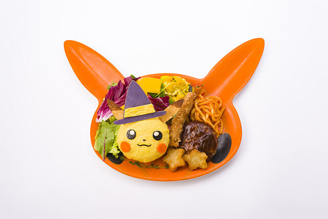 「ポケモンカフェ」ピカチュウのハロウィンよくばりプレート 2019　　　1,706円　　（プレート付　　　2,894円）（C）2019 Pokemon.（C）1995-2019 Nintendo/Creatures Inc./GAME FREAK inc.