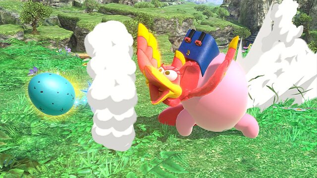 『スマブラSP』「バンジョー＆カズーイ」をカービィが吸い込むと2人の仲に亀裂が!? カズーイのタマゴを食らうバンジョーが、どことなく切なげ・・・