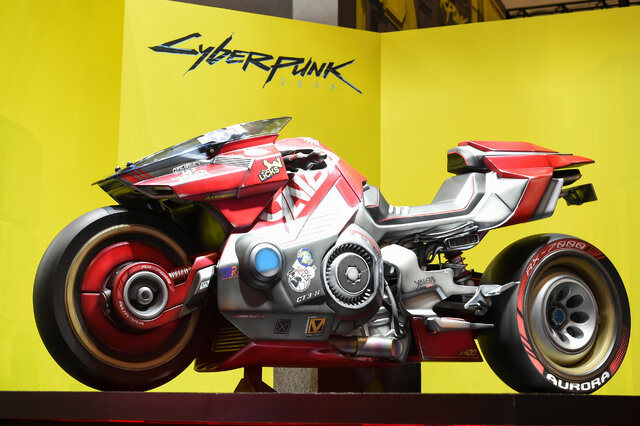 『サイバーパンク2077』キアヌ・リーブスが「TGS2019」開催前日にサプライズ入場！バイクにまたがる姿が最高にCOOL