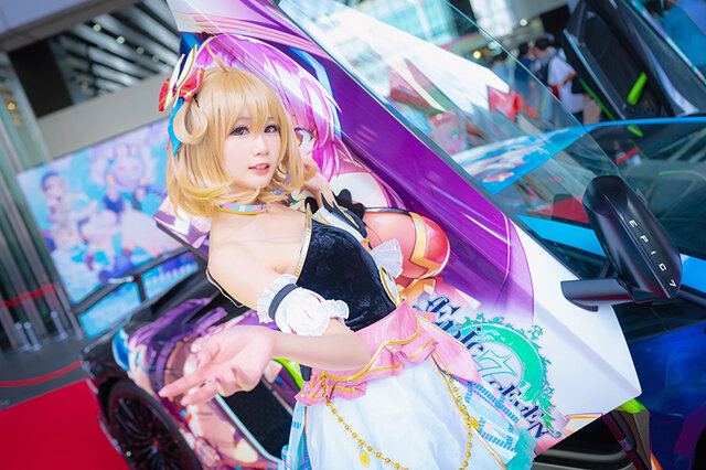 名だたる中国公式コスプレイヤーから痛車展示まで！アークナイツ、Epic Seven、ネコぱらいてん！の本気度を見よ【写真57枚】