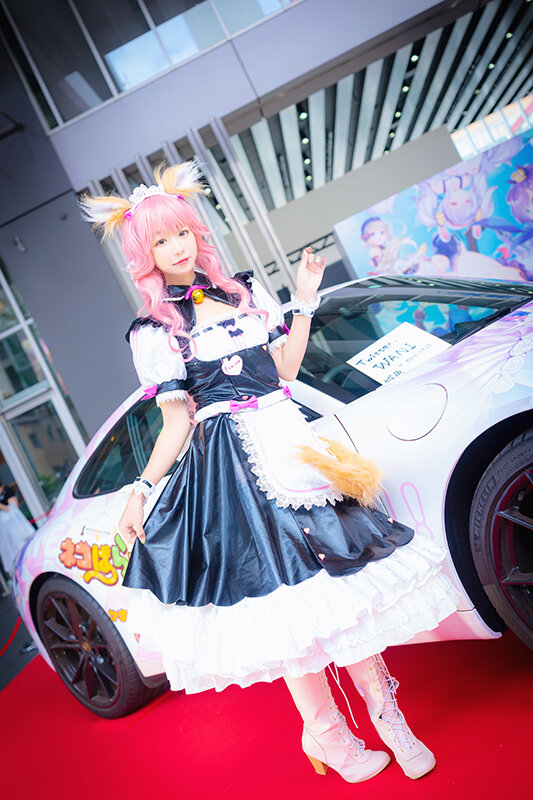 名だたる中国公式コスプレイヤーから痛車展示まで！アークナイツ、Epic Seven、ネコぱらいてん！の本気度を見よ【写真57枚】