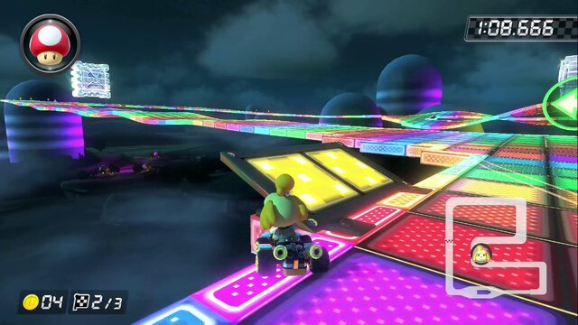 マリオカート ツアー のレインボーロードは絶対に落ちない超親切仕様 落ちやすさ をシリーズ作品と比較 インサイド
