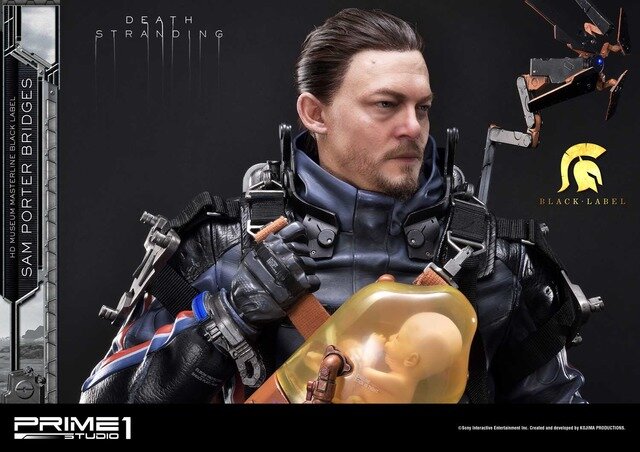 『DEATH STRANDING』の主人公「サム」（演：ノーマン・リーダス）が1/2スケールで立体化！更なるリアルを追及する特殊シリコン頭部版も