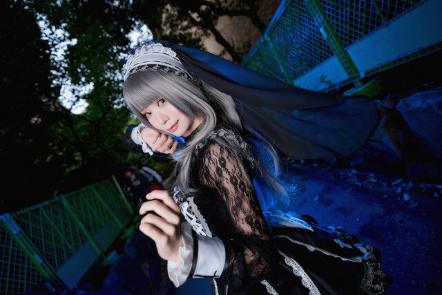 【コスプレ】人気レイヤー五木あきら、どっちのハロコスが好き? シスター&キョンシー姿に注目【写真39枚】