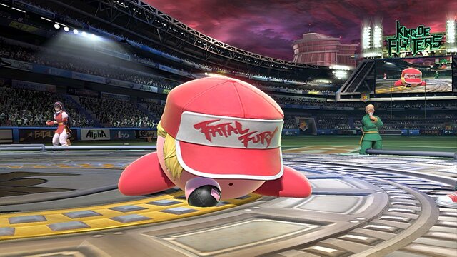 『スマブラSP』テリーを吸い込んだカービィの可愛さ、まさに「OK！」─髪型もキュートに再現、帽子を被って格好良さも2割増し!?