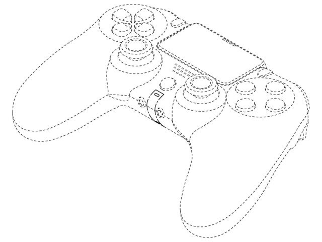 PS5のコントローラーと見られるSIEの意匠登録情報が公開…マイク用の集音孔も搭載