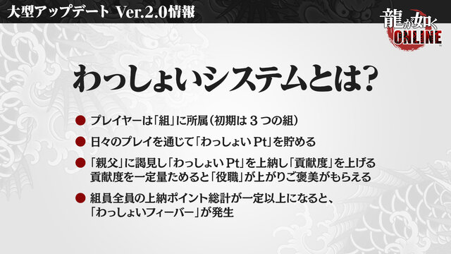 『龍が如く ONLINE』「1周年記念生放送」まとめ─これまでの軌跡や最新バージョンアップ情報がてんこ盛り