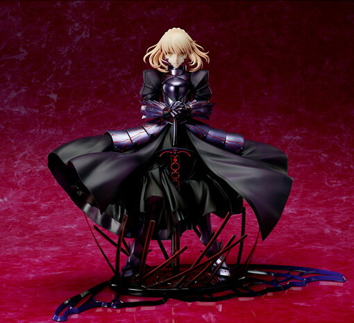 劇場版「Fate/stay night [Heaven's Feel]」より“漆黒の王”が堂々登場！1/7スケールフィギュア「セイバーオルタ」予約受付開始