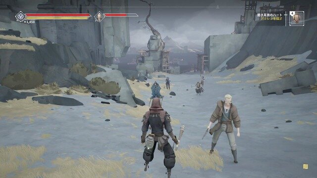 【吉田輝和の絵日記】風ノ旅ビト＆ソウルライクRPG『Ashen』知らない内に他プレイヤーと合流