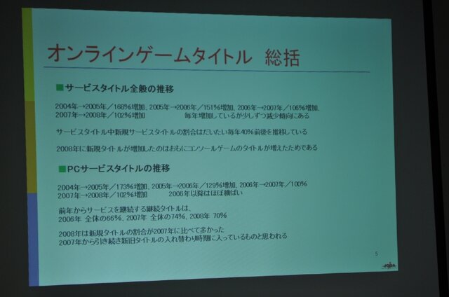 日本オンラインゲーム協会、昨年の国内市場規模を発表〜コンソールメーカーの参入で引き続き拡大