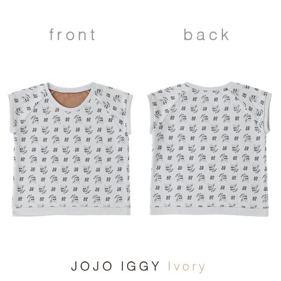 「PB限定【ジョジョの奇妙な冒険 スターダストクルセイダース】JOJO IGGY TOPS for WOMEN（ジョジョ イギー レディースTシャツ）」5,500 円（税込）（C）A＆L/S・JOJO SC